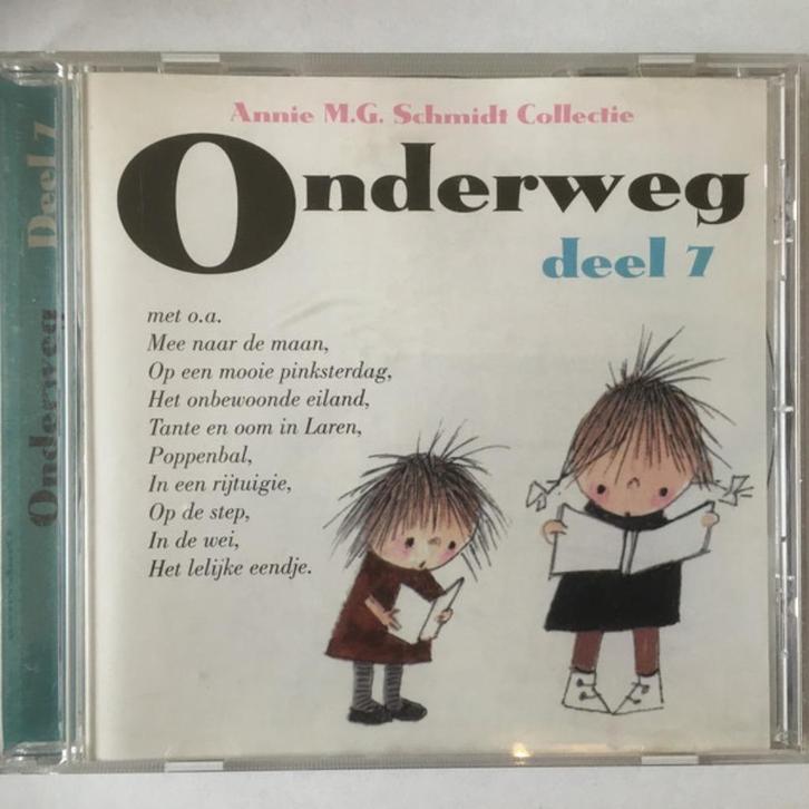 C.D. (2000) : Annie M.G. Schmidt - Onderweg. (deel 7), Cd's en Dvd's, Cd's | Kinderen en Jeugd, Gebruikt, Muziek, 3 tot 5 jaar