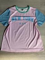 Tshirt Roze, Wit, Maat 46/48 (XL) of groter, Ophalen of Verzenden, Zo goed als nieuw