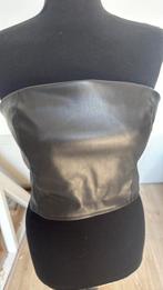 Nikkie leren top xl nieuw, Kleding | Dames, Zwart, Maat 46/48 (XL) of groter, Ophalen of Verzenden, Zo goed als nieuw