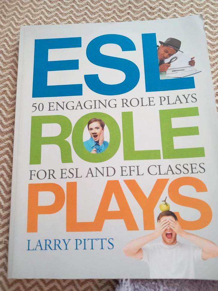 ESL Role Plays - Larry Pitts, Boeken, Studieboeken en Cursussen, Zo goed als nieuw, Niet van toepassing, Alpha, Ophalen of Verzenden