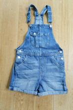 H&M jeans salopette/ tuinbroek korte broek mt 128, Meisje, Gebruikt, Ophalen of Verzenden, Broek