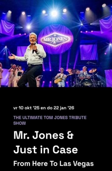 Mr Jones & Just in case From Here To Las Vegas beschikbaar voor biedingen