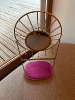 Roze spiegeltje met sieradenhangers, Ophalen, Nieuw, Roze, Overige materialen