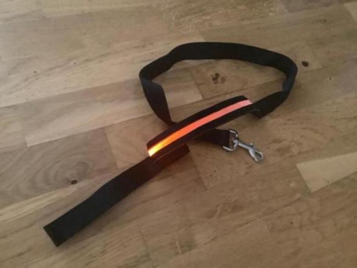 3-standen hondenriem met LED verlichting 120 cm Nieuw, Dieren en Toebehoren, Hondenriemen, Nieuw, Hondenriem, Ophalen