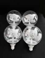 Vier stuks lampen Nittio IKEA E27 en 1.8 Watt, Huis en Inrichting, Lampen | Losse lampen, Led-lamp, Minder dan 30 watt, Soft of Flame