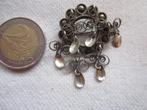 22.  Schitterende oude broche Noorwegen, solje zilver 830, Sieraden, Tassen en Uiterlijk, Antieke sieraden, Ophalen, Zilver, Broche