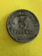 Duitse Rijk 5 Pfennig 1916, Postzegels en Munten, Munten | Nederland, Ophalen of Verzenden, Overige waardes, Losse munt