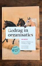 Gedrag in organisaties, 14e editie met MyLab NL toegangscode, Stephen P. Robbins; Timothy A. Judge, Ophalen of Verzenden, Zo goed als nieuw