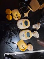 Twee Medela Freestyle borstkolven met oplader, Ophalen of Verzenden, Gebruikt, Borstkolf