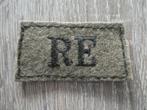 Schuifpassant Royal Engineers., Ophalen of Verzenden, Landmacht, Engeland, Embleem of Badge