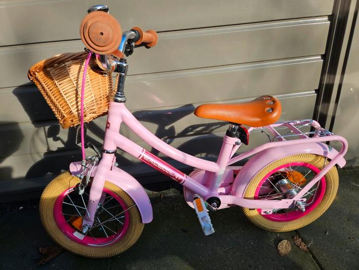 Meisjesfiets 12 inch, Fietsen en Brommers, Fietsen | Kinderfietsjes, Gebruikt, Minder dan 16 inch, Zijwieltjes, Ophalen