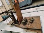 Antieke Balans Weegschaal met Gewichten, Antiek en Kunst, Antiek | Gereedschap en Instrumenten, Ophalen