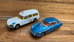 2 x oude citroen ds21 van majorette, Ophalen of Verzenden, Gebruikt, Auto