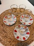 Tukse theeglazen, Huis en Inrichting, Keuken | Servies, Ophalen of Verzenden, Glas, Overige stijlen, Glas of Glazen