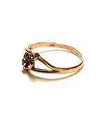 14k roségouden ring met zirkonia, 18 tot 19, -, -, Ophalen of Verzenden