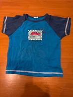 Blauw lief T-shirt met Auto Postzegel maat 92, Ophalen of Verzenden, Gebruikt, Jongen