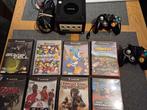 Gamecube met 8 spellen en 2 originele controllers, Spelcomputers en Games, Games | Nintendo GameCube, Gebruikt, Eén computer, 3 spelers of meer