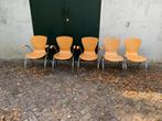 Kimball Bingo stoelen, Ophalen, ;, Gebruikt, Bruin