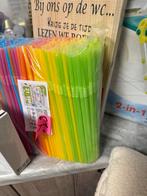 Nieuwe Rietjes - Pak van 500 - Gekleurd/Zwart, Ophalen of Verzenden, Nieuw