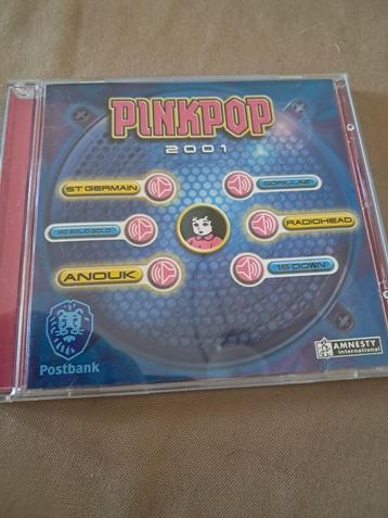 CD Pinkpop editie 2001 beschikbaar voor biedingen
