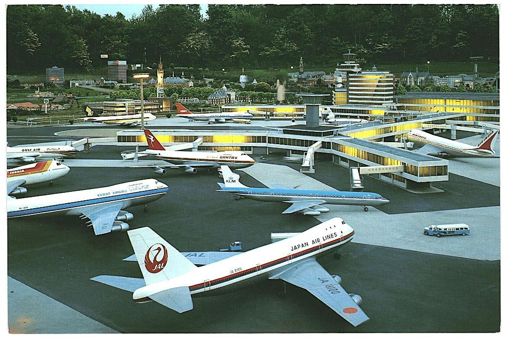964720 Madurodam Den Haag Luchthaven Vliegtuig Schiphol