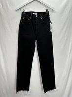 Redone re/done jeans 25 zwart € 290 spijkerbroek, Ophalen of Verzenden, Zo goed als nieuw, Zwart, W27 (confectie 34) of kleiner