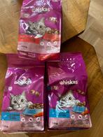 Whiskas kattenvoer 3 zakken tht april/mei 2026, Ophalen of Verzenden, Kat