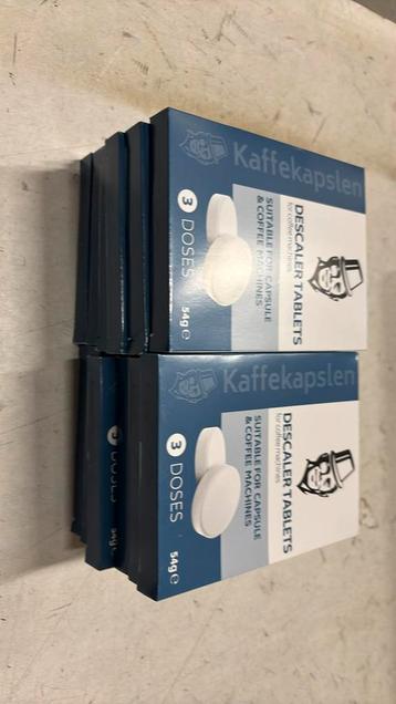 Koffie ontkalkings tabletten beschikbaar voor biedingen