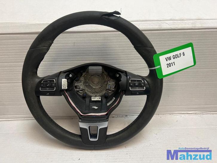 VW GOLF 6 Stuurwiel stuur 2009-2012, Auto-onderdelen, Besturing, Volkswagen, Gebruikt, Ophalen of Verzenden
