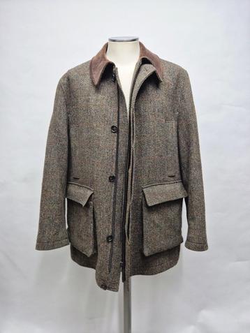 Harris Tweed, maat 54 winterjas beschikbaar voor biedingen