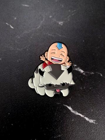 ATLA Aang and Appa enamel pin