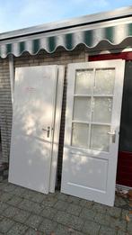 Opdekdeuren 93x211,5, Doe-het-zelf en Verbouw, Deuren en Horren, Binnendeur, Ophalen of Verzenden, 200 tot 215 cm, Glas