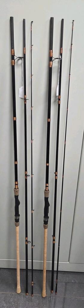2x Iron trout trophy chakka 3.60m hengels (1465/1466) beschikbaar voor biedingen