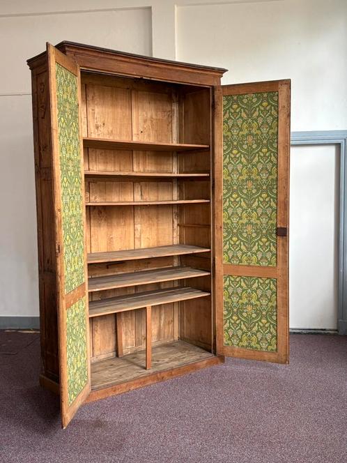 Moet weg! Fantastische GROTE Franse schoolkast, eyecatcher, Huis en Inrichting, Kasten | Boekenkasten, Gebruikt, 150 tot 200 cm