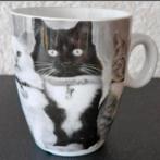 Senseo kopje met Katten opdrukken, Ophalen of Verzenden, Zo goed als nieuw, Hond of Kat, Beeldje of Figuurtje