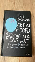 Arie Boomsma - Met dat hoofd gebeurt nog eens wat, Gelezen, Ophalen of Verzenden, Arie Boomsma