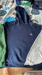 Mooie donkerblauw/wit/groene hoody Lacoste, 4XL, Kleding | Heren, Grote Maten, Blauw, Lacoste, Trui of Vest, Ophalen of Verzenden