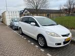 Mazda 5 1.8 2005 Wit - cilinder 1 defect, Stof, 74 €/maand, 4 cilinders, 7 stoelen