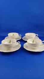 Bavaria Zeh Scherzer kop en schotel, mintgoene tint x4. 6A2, Tweedehands verkoop, Tweedehands verkoop, Gebruikt, Ophalen of Verzenden