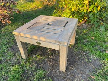 Bijzettafel Teak & Garden 50x50cm - teakhout beschikbaar voor biedingen
