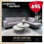 Bankstel Sofa Actie Direct leverbaar v.a. 695,-, Overige materialen, 250 tot 300 cm, 75 tot 100 cm, Ophalen