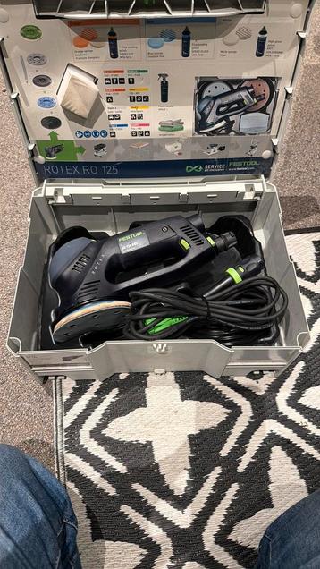 FESTOOL RO 125 FEQ-PLUS roterende excentrische schuurmachine beschikbaar voor biedingen