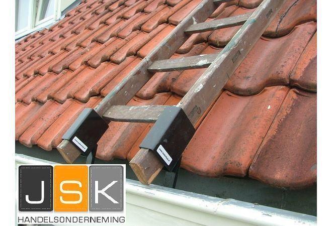 Ladderhulp voor in dakgoot, Doe-het-zelf en Verbouw, Buizen en Afvoer, Nieuw, Dakgoot, Pvc, Minder dan 2 meter, 80 mm of meer