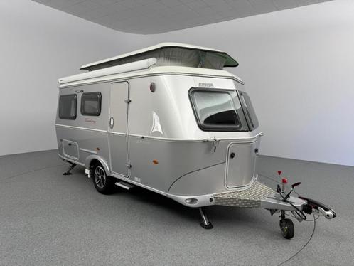 Eriba Touring Troll 535 GT Cassetteluifel Mover Accu, Caravans en Kamperen, Caravans, Bedrijf, Overige, Eriba, Vast bed, 5 tot 6 meter
