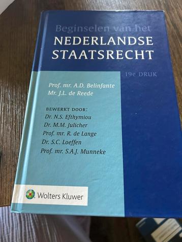 Beginselen van het Nederlands staatsrecht beschikbaar voor biedingen