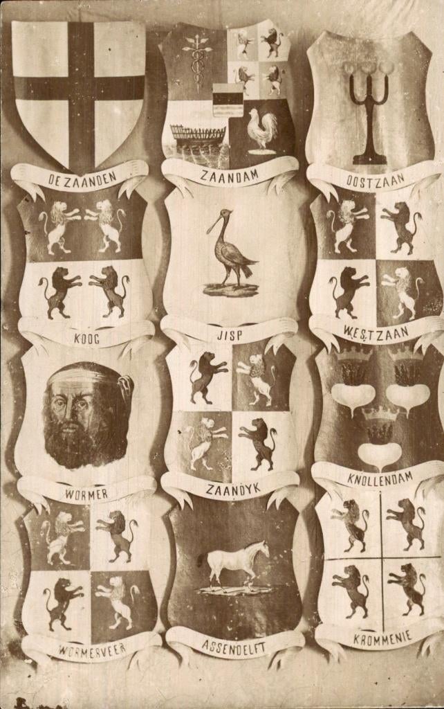 Noord- Holland, Ophalen of Verzenden, Voor 1920, Gelopen, Noord-Holland