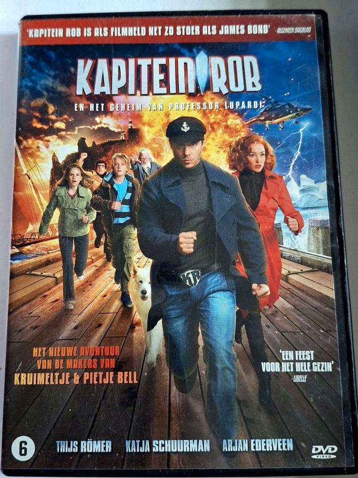 Kapitein Rob., Cd's en Dvd's, Dvd's | Nederlandstalig, Zo goed als nieuw, Film, Actie en Avontuur, Vanaf 6 jaar, Ophalen of Verzenden
