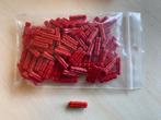 Lego techniek axle 2L 32062 rood (100 stuks) nieuw, Verzenden, Nieuw, Losse stenen, Lego