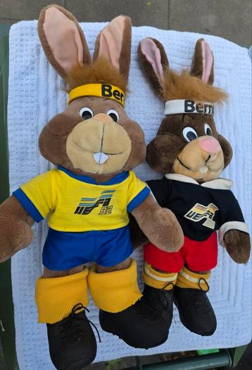 2x mascotte Berni UEFA 1988 en 1992 beschikbaar voor biedingen