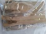 YKK metalen ritsen (beige met goud, 14 cm, 100 st), Ophalen of Verzenden, YKK - Nederland BV, Sales.nld@ykk.com, Einsteinstraat 5, 8606 JR Sneek